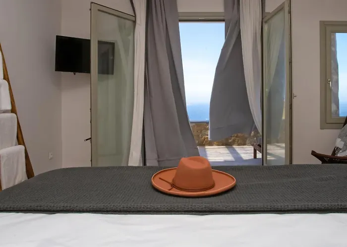 Willa Aura Seaview Sunset Pool - Six Bedrooms Fanari (Mykonos)