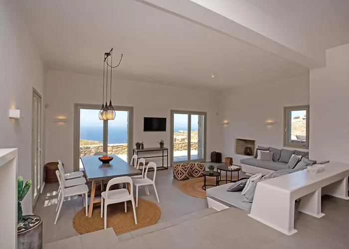 Aura Seaview Sunset Pool - Six Bedrooms Fanari (Mykonos)