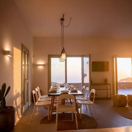 Aura Seaview Sunset Pool - Six Bedrooms Fanari (Mykonos)