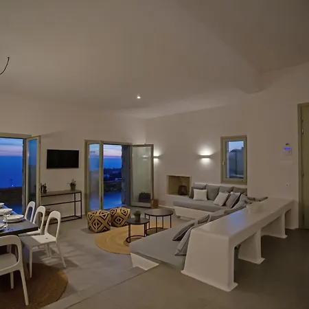 Aura Seaview Sunset Pool W Night Security Guard - Six Bedrooms * Fanári