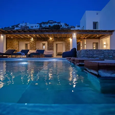 Aura Seaview Sunset Pool W Night Security Guard - Six Bedrooms * Fanári