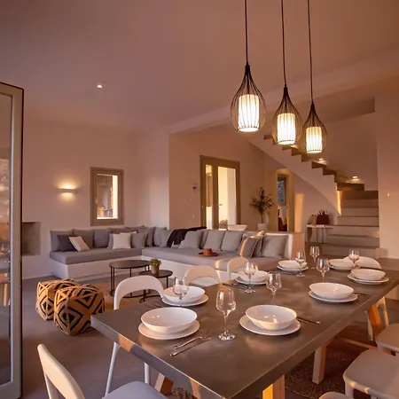Villa Aura Seaview Sunset Pool W Night Security Guard - Six Bedrooms Fanári