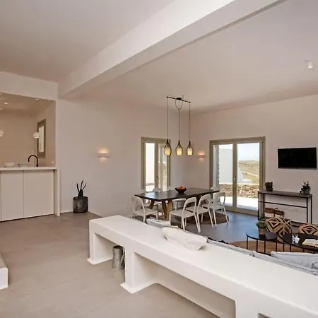 Aura Seaview Sunset Pool - Six Bedrooms * Fanari (Mykonos)