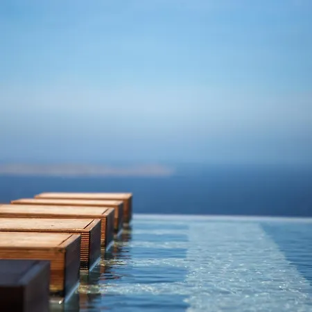 Aura Seaview Sunset Pool W Night Security Guard - Six Bedrooms Villa Fanári