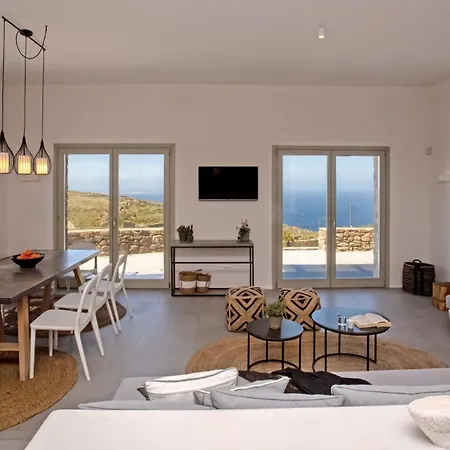 Aura Seaview Sunset Pool - Six Bedrooms Villa Fanari (Mykonos)