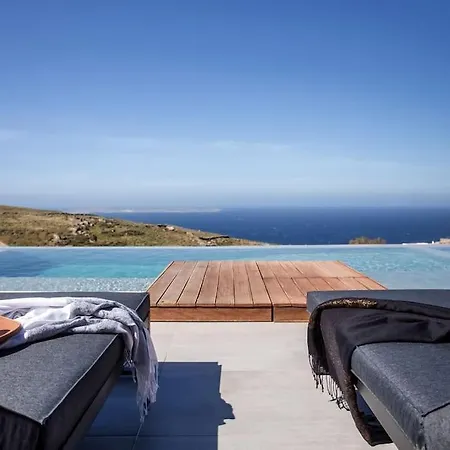 Aura Seaview Sunset Pool - Six Bedrooms * Fanari (Mykonos)