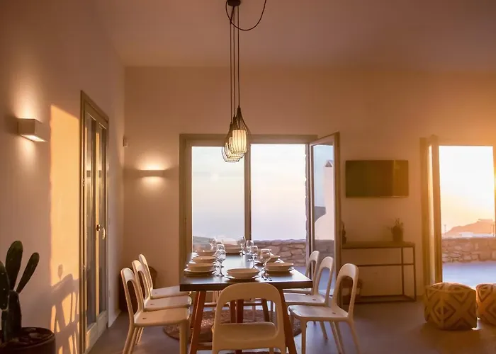 Aura Seaview Sunset Pool - Six Bedrooms Fanari (Mykonos)