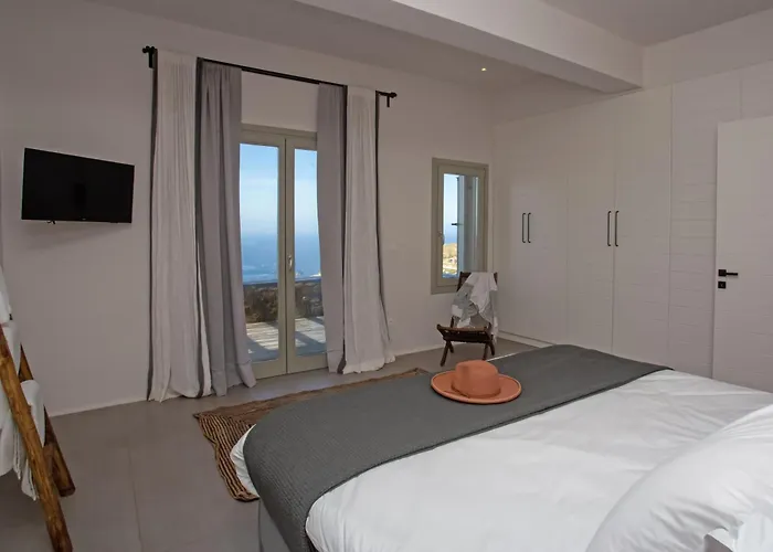 Aura Seaview Sunset Pool - Six Bedrooms * Fanari (Mykonos)