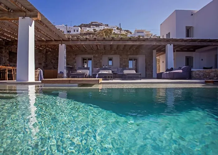 Aura Seaview Sunset Pool - Six Bedrooms Fanari (Mykonos)