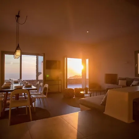 Aura Seaview Sunset Pool - Six Bedrooms Willa Fanari (Mykonos)