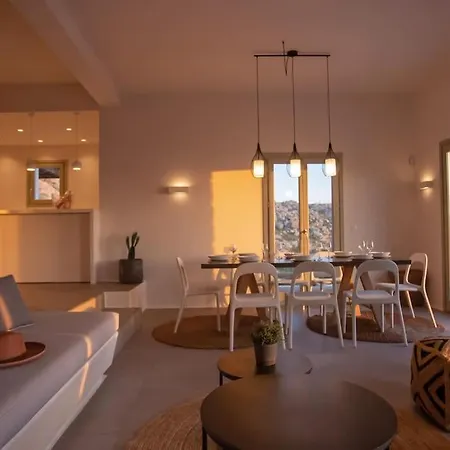 Aura Seaview Sunset Pool - Six Bedrooms Willa Fanari (Mykonos)