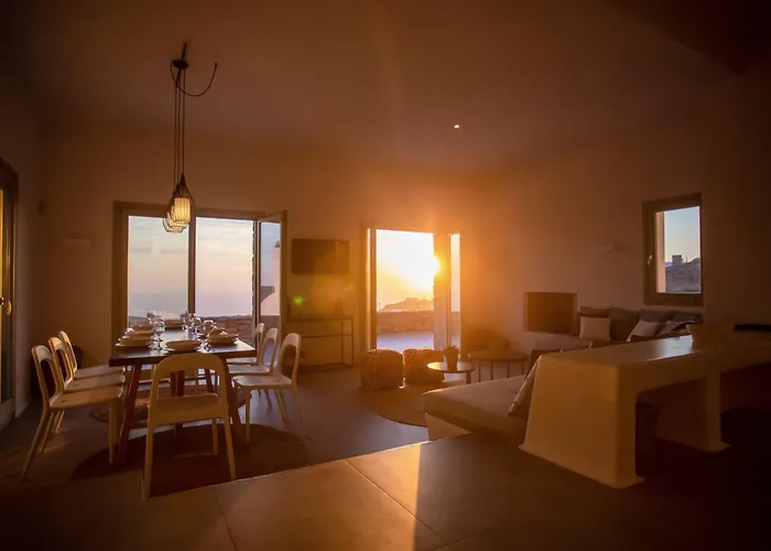 Aura Seaview Sunset Pool - Six Bedrooms Villa Fanari (Mykonos)