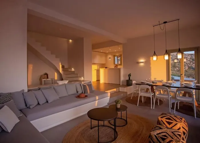 Aura Seaview Sunset Pool - Six Bedrooms Fanari (Mykonos)